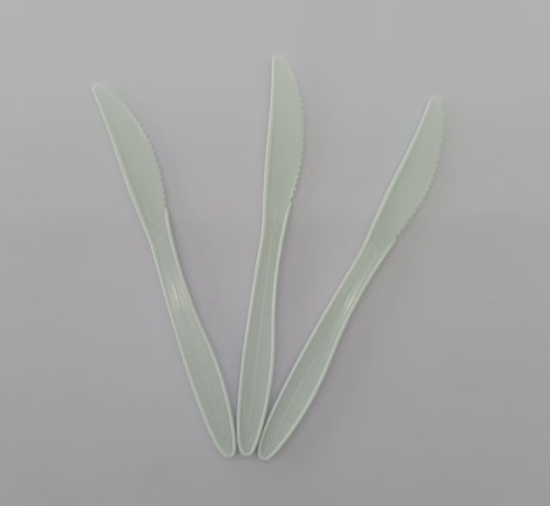 White Plastic Knife