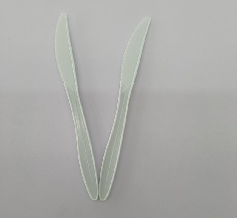 White Plastic Knife