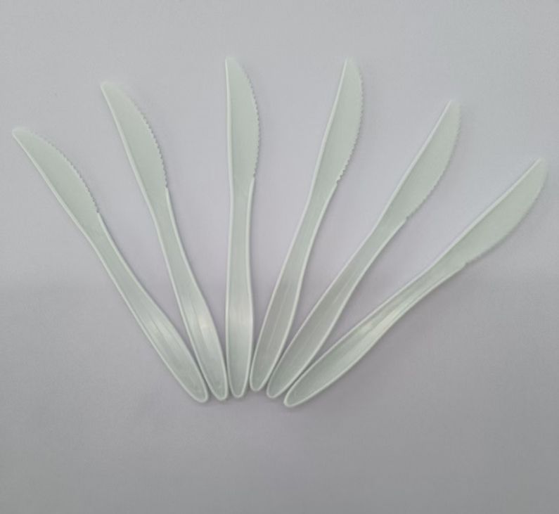 White Plastic Knife