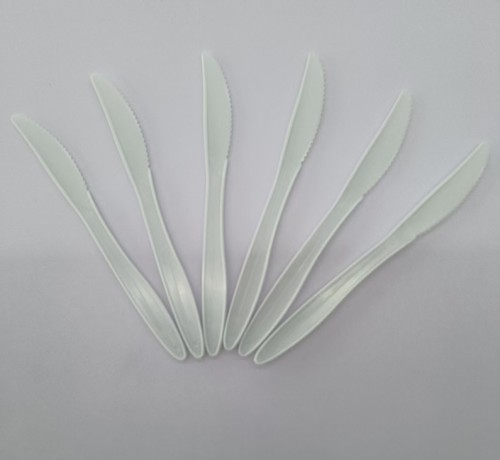 White Plastic Knife