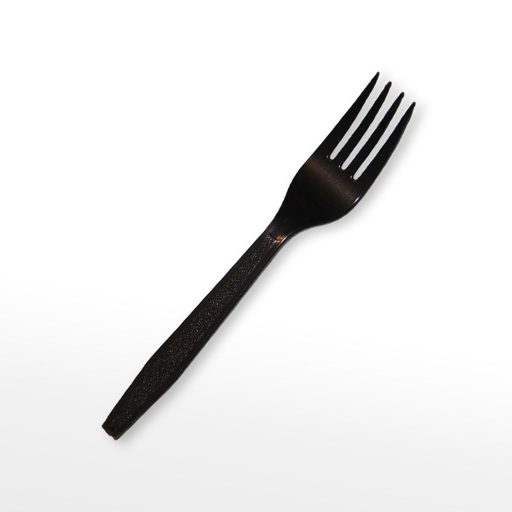 Disposable Black Plastic Fork PP Wholesale