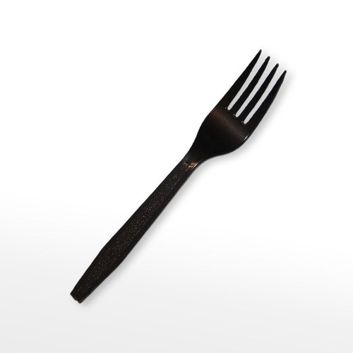 Disposable Black Plastic Fork PP Wholesale