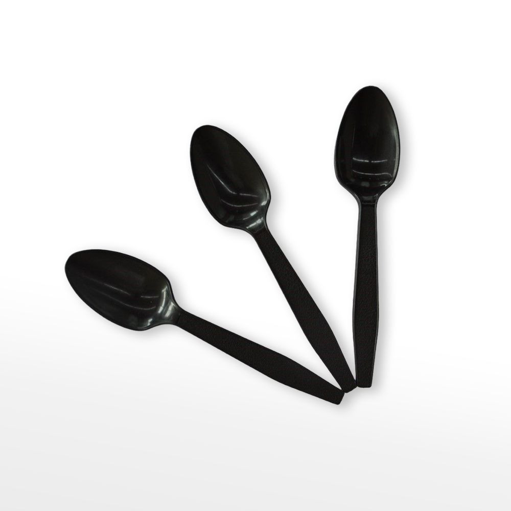 Disposable White Plastic Spoon –PP Heavy Duty Food Grade Spoon Premium