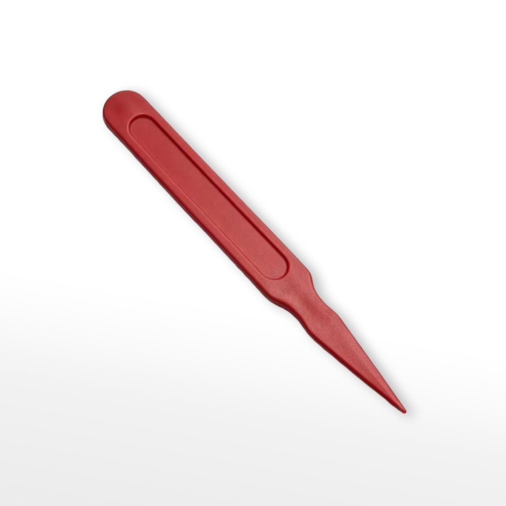 Disposable Red Plastic Food Pick for Fruits, Snacks & Cocktail Decoration