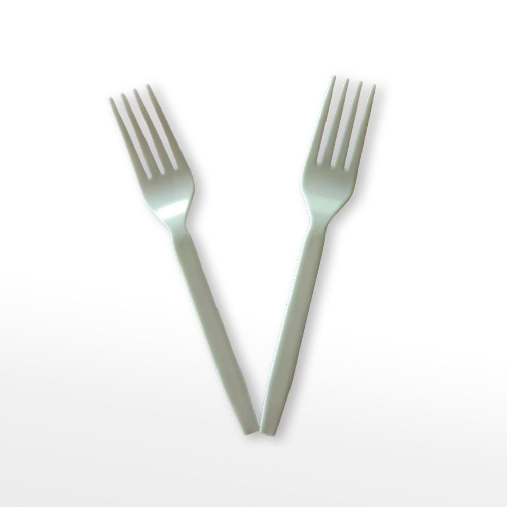 Disposable Large Plastic Fork – PP Food Grade Heavy Duty Fork premium